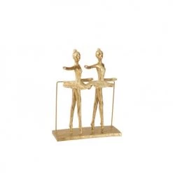 LANADECO Statuettes Et Figurines Ballerines Résine Or H30,5cm