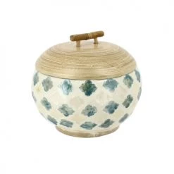 Pirouette Paris Statuettes Et Figurines Boite En Bambou Et Coquilles D'uf