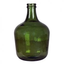 Maison Tilleul Vases Bonbonne Dame Jeanne 12L Vert