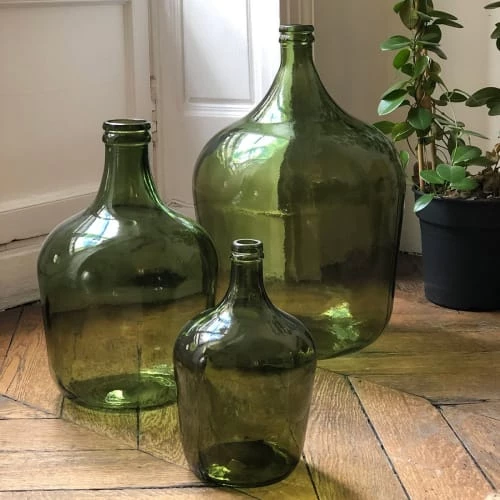 Maison Tilleul Vases Bonbonne Dame Jeanne 34L Vert 5 Maison Tilleul Vases Bonbonne Dame Jeanne 34L Vert – Image 3
