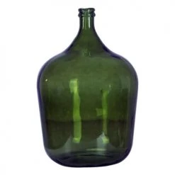 Maison Tilleul Vases Bonbonne Dame Jeanne 34L Vert