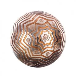 Ixia Statuettes Et Figurines Boule Décorative En Résine Argentée D10cm