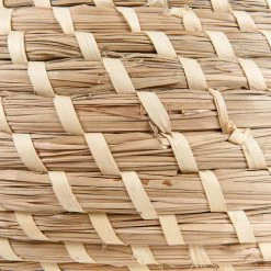 Beliani Vases Cache-pot D'intérieur En Bois Solide Beige H11 11 -Vases Soldes cache pot d interieur en bois solide beige h11 11 5