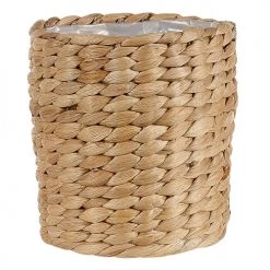 Beliani Vases Cache-pot D'intérieur En Bois Solide Beige H17 19 24 -Vases Soldes cache pot d interieur en bois solide beige h17 19 24 4