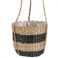 Beliani Vases Cache-pot D'intérieur En Bois Solide Beige H20 -Vases Soldes cache pot d interieur en bois solide beige h20 3