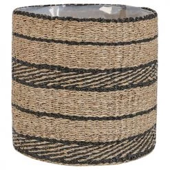 Beliani Vases Cache-pot D'intérieur En Bois Solide Beige H37 33 28 -Vases Soldes cache pot d interieur en bois solide beige h37 33 28 2