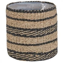 Beliani Vases Cache-pot D'intérieur En Bois Solide Beige H37 33 28 -Vases Soldes cache pot d interieur en bois solide beige h37 33 28 4