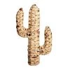 Toilinux Statuettes Et Figurines Cactus En Jacinthe D'eau Tressée H45cm -Vases Soldes cactus en jacinthe d eau tressee h45cm