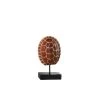 LANADECO Statuettes Et Figurines Carapace De Tortue Sur Pied Résine Marron H30cm -Vases Soldes carapace de tortue sur pied resine marron h30cm