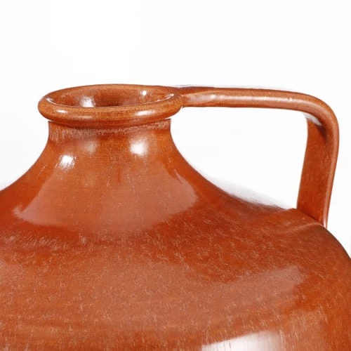 Mica Decorations Vases Cruche En Céramique Marron H32 4 Mica Decorations Vases Cruche En Céramique Marron H32 – Image 2