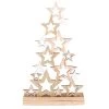 Maisons Du Monde Décorations à Poser De Noël Déco De Noël Sapin D'étoiles - Lot De 2 -Vases Soldes deco de noel sapin d etoiles 1000 16 25 196825 1
