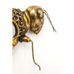 Kare Design Statuettes Et Figurines Déco Murale Sauterelle Dorée En Verre Miroir 35x20 -Vases Soldes deco murale sauterelle doree en verre miroir 35x20 4