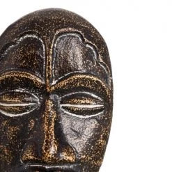 Ixia Statuettes Et Figurines Décoration à Poser Masque Ethnique Aspect Métal Vieilli H30cm -Vases Soldes decoration a poser masque ethnique aspect metal vieilli h30cm 2