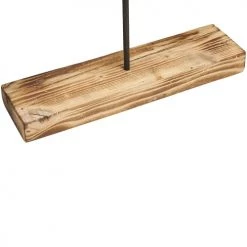 Beliani Statuettes Et Figurines Décoration Cheval En Bois 48 Cm -Vases Soldes decoration cheval en bois 48 cm 5