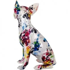 Signes Grimalt Statuettes Et Figurines Décoration En Résine Chihuahua Pop Art H26cm -Vases Soldes decoration en resine chihuahua pop art h26cm 3