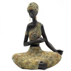 Signes Grimalt Statuettes Et Figurines Décoration Femme Africaine H34,5cm