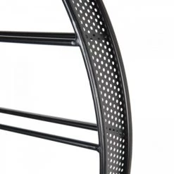 MACABANE Statuettes Et Figurines Etagère Range-bouteilles Vin 5 Niveaux 9 Bouteilles Ronde Métal Noir -Vases Soldes etagere range bouteilles vin 5 niveaux 9 bouteilles ronde metal noir 2