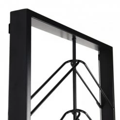 MACABANE Statuettes Et Figurines Etagère Range-bouteilles Vin 8 Niveaux 16 Bouteilles Métal Noir -Vases Soldes etagere range bouteilles vin 8 niveaux 16 bouteilles metal noir 2