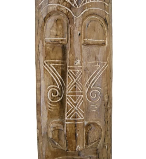 MOYCOR Statuettes Et Figurines Figure Sculptée En Bois Marron 5 MOYCOR Statuettes Et Figurines Figure Sculptée En Bois Marron – Image 3