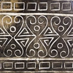 MOYCOR Statuettes Et Figurines Figure Soleil Sculpé Avec Pied En Bois Marron -Vases Soldes figure soleil sculpe avec pied en bois marron 5