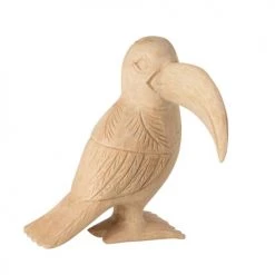 Jolipa Statuettes Et Figurines Figurine Toucan En Bois Albasia