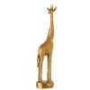 LANADECO Statuettes Et Figurines Girafe En Résine Dorée H64cm -Vases Soldes girafe en resine doree h64cm