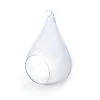 Graine Créative Vases Goutte Verre Ouverte 12,5cm -Vases Soldes goutte verre ouverte 12 5cm