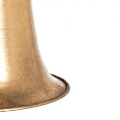 Ixia Statuettes Et Figurines Grande Cloche De Décoration En Métal Or -Vases Soldes grande cloche de decoration en metal or 16