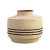 Casatera Vases Jarre En Jonc De Mer Naturel Marron -Vases Soldes jarre en jonc de mer naturel marron
