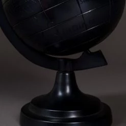 Dutchbone Statuettes Et Figurines Mappemonde En Aluminium Noir H27cm -Vases Soldes mappemonde en aluminium noir h27cm 4