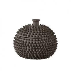 Villa Collection Statuettes Et Figurines Objet Décoratif En Béton Gris Foncé