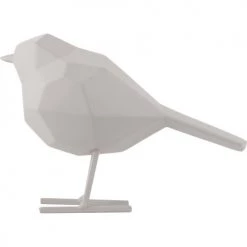 Pt Living Statuettes Et Figurines Oiseau En Résine Mat Origami 17cm Gris -Vases Soldes oiseau en resine mat origami 17cm gris 4