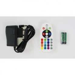 Oviala Vases Pot De Fleurs LED Rechargeable Multicolore -Vases Soldes pot de fleurs led rechargeable multicolore 5