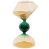 Maisons Du Monde Sabliers Sablier En Verre Beige Et Vert -Vases Soldes sablier en verre beige et vert 1000 6 0 227755 1