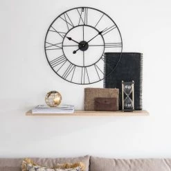 Maisons Du Monde Sabliers Sablier En Verre Sur Base Noire -Vases Soldes sablier en verre sur base noire 1000 7 39 190033 2