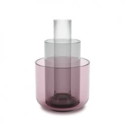 Umbra Set De 3 Vases Layla Verre Multicolore
