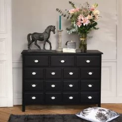 Maisons Du Monde Statuettes Et Figurines Statue Cheval Noire Effet Vieilli H40 -Vases Soldes statue cheval noire effet vieilli h40 1000 8 24 191207 4