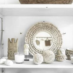 Bazar Bizar Statuettes Et Figurines Statue D'homme En Grès Sur Socle Métallique -Vases Soldes statue d homme en gres sur socle metallique 2