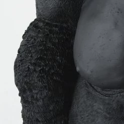 Maisons Du Monde Statuettes Et Figurines Statue De Jardin Gorille Assis Noir Mat H83 -Vases Soldes statue de jardin gorille assis noir mat h83 1000 2 32 210649 3