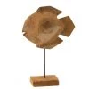 Wadiga Statuettes Et Figurines Statue Déco à Poser En Teck Poisson 30,5x10x45cm -Vases Soldes statue deco a poser en teck poisson 30 5x10x45cm