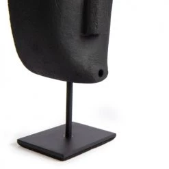 Bazar Bizar Statuettes Et Figurines Statue En Grès Sur Socle Métallique -Vases Soldes statue en gres sur socle metallique 20