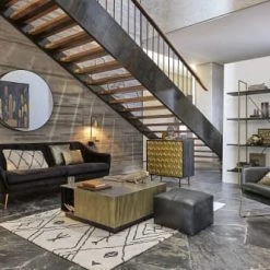 Maisons Du Monde Statuettes Et Figurines Statue Iguane Dorée Effet Perlé L65 -Vases Soldes statue iguane doree effet perle l65 1000 15 10 201074 3