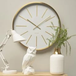 Present Time Statuettes Et Figurines Statue Origami Blanche Chouette H34cm -Vases Soldes statue origami blanche chouette h34cm 3