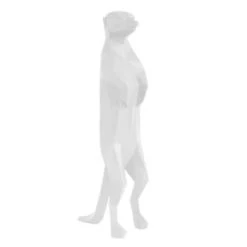 Present Time Statuettes Et Figurines Statue Origami Blanche Suricate H31,7cm -Vases Soldes statue origami blanche suricate h31 7cm 6