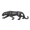 Present Time Statuettes Et Figurines Statue Origami Panthère Noire L48cm -Vases Soldes statue origami panthere noire l48cm
