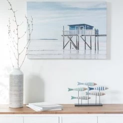 Maisons Du Monde Statuettes Et Figurines Statue Poissons Multicolores L35 -Vases Soldes statue poissons multicolores l35 1000 12 21 205185 2