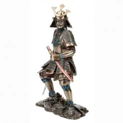 Parastone Statuettes Et Figurines Statue Samurai Art Aspect Bronze H23cm -Vases Soldes statue samurai art aspect bronze h23cm 1