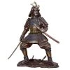 Parastone Statuettes Et Figurines Statue Samurai Art Aspect Bronze H23cm -Vases Soldes statue samurai art aspect bronze h23cm