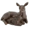 Amadeus Statuettes Et Figurines Statuette 2 Biches En Résine L13cm -Vases Soldes statuette 2 biches en resine l13cm