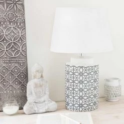 Maisons Du Monde Statuettes Et Figurines Statuette Bouddha Effet Blanchi H23 -Vases Soldes statuette bouddha effet blanchi h23 1000 3 34 169323 4